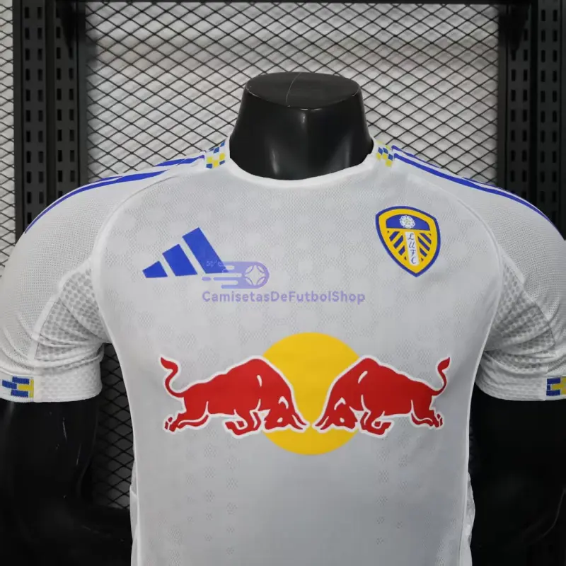 Camiseta Leeds United 2025/2026 1ª Equipación Blanco (EDICIÓN JUGADOR)