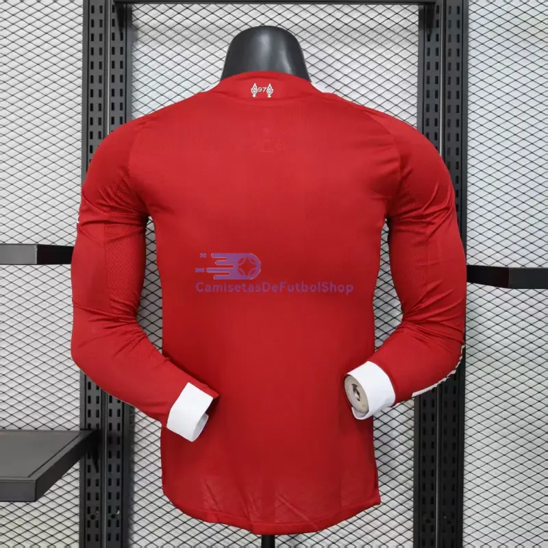 Camiseta Liverpool 2025/2026 1ª Equipación ML Rojo (EDICIÓN JUGADOR)