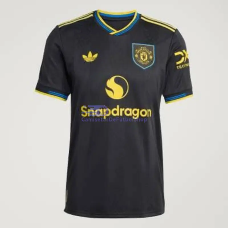 Camiseta Manchester United 2025/2026 3ª Equipación Negro