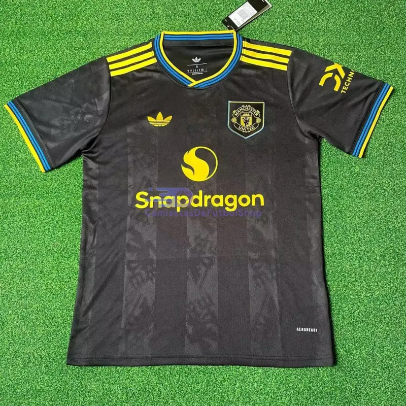 Camiseta Manchester United 2025/2026 3ª Equipación Negro