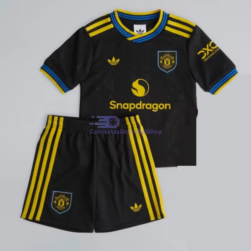 Camiseta Manchester United 2025/2026 3ª Equipación Negro