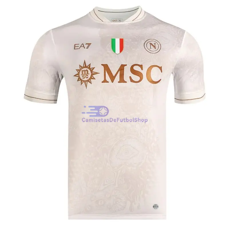 Camiseta Napoli 2025/2026 2ª Equipación Blanco
