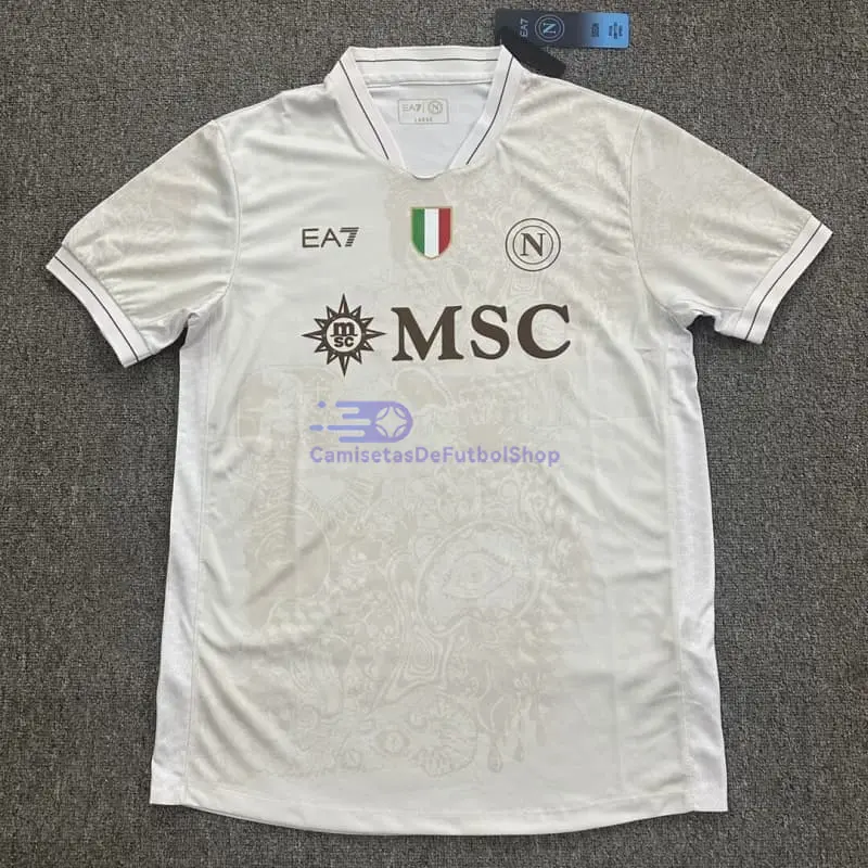 Camiseta Napoli 2025/2026 2ª Equipación Blanco