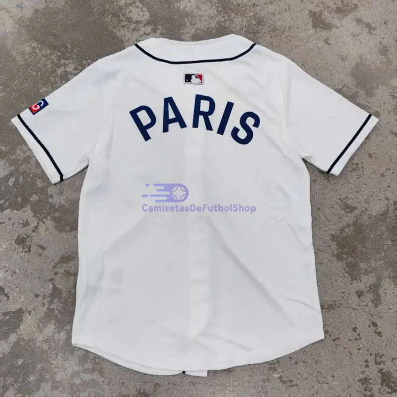 Camiseta PSG 2025/2026 Baseball Shirt Blanco