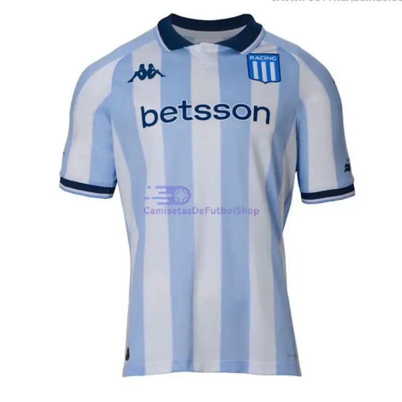 Camiseta Racing Club 2025/2026 1ª Equipación Azul/Blanco
