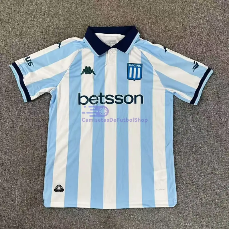 Camiseta Racing Club 2025/2026 1ª Equipación Azul/Blanco