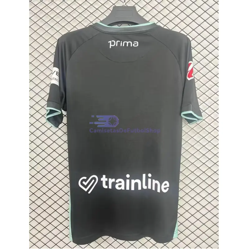 Camiseta Real Betis 2025/2026 3ª Equipación Negro con Parche La Liga