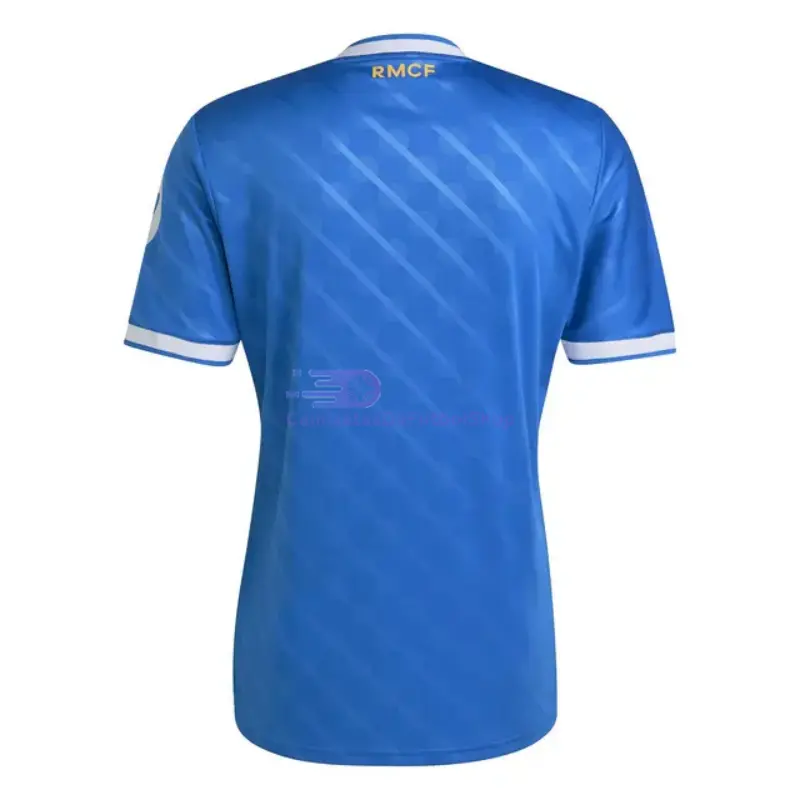 Camiseta Real Madrid 2025/2026 3ª Equipación Azul con Parche HP