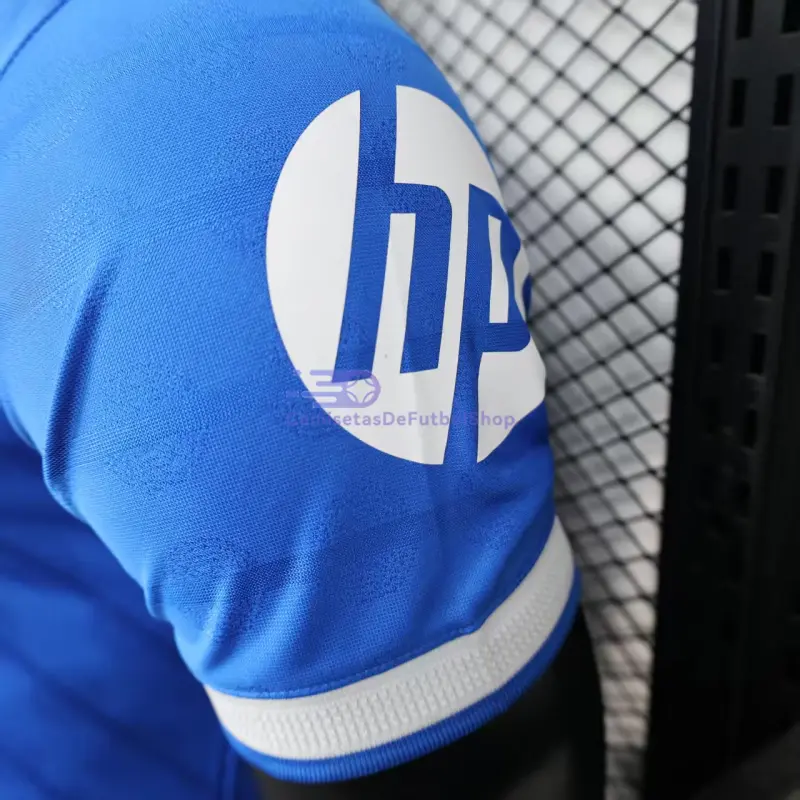 Camiseta Real Madrid 2025/2026 3ª Equipación Azul con Parche HP(EDICIÓN JUGADOR)