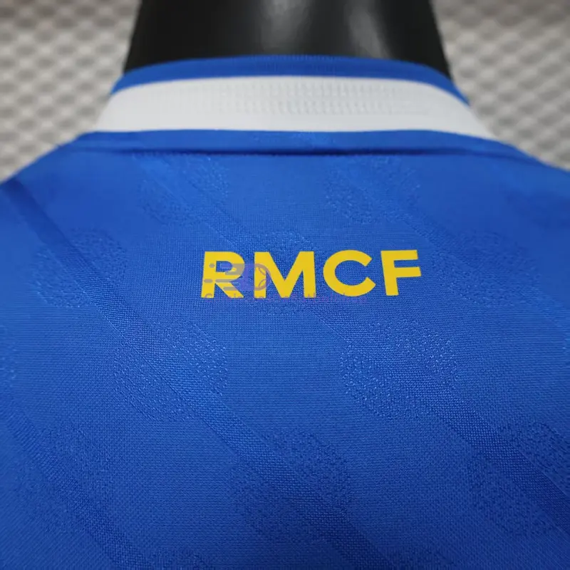 Camiseta Real Madrid 2025/2026 3ª Equipación Azul con Parche HP(EDICIÓN JUGADOR)