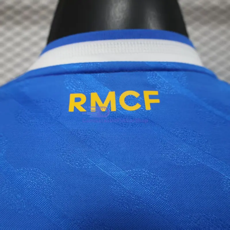 Camiseta Real Madrid 2025/2026 3ª Equipación ML Azul con Parche HP (EDICIÓN JUGADOR)