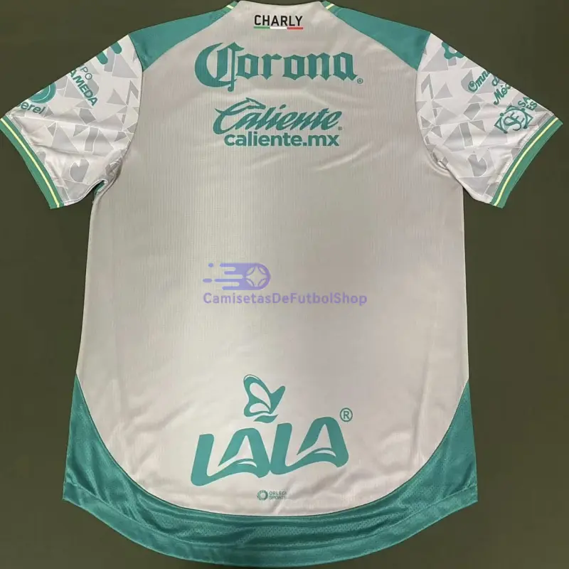 Camiseta Santos Laguna 2025/2026 2ª Equipación Blanco/Verde (EDICIÓN JUGADOR)