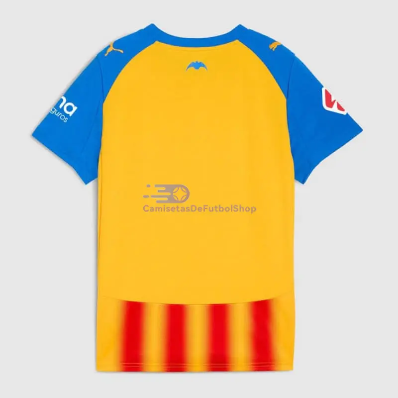 Camiseta Valencia 2025/2026 3ª Equipación Amarillo/Rojo/Azul