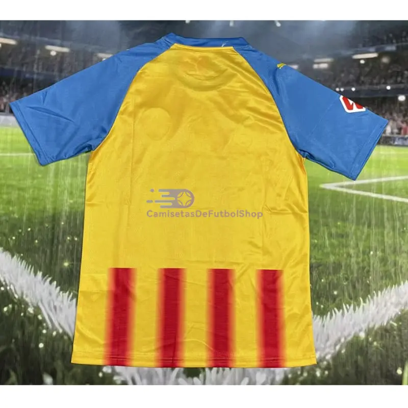 Camiseta Valencia 2025/2026 3ª Equipación Amarillo/Rojo/Azul