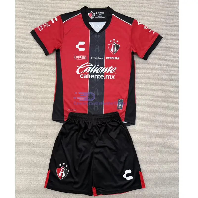 Camiseta Atlas FC 2025/2026 1ª Equipación Rojo/Negro