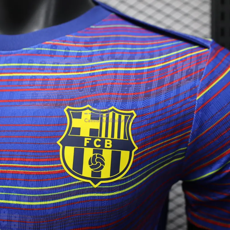 Camiseta Barcelona 2025/2026 Pre-Match Multicolor (EDICIÓN JUGADOR)