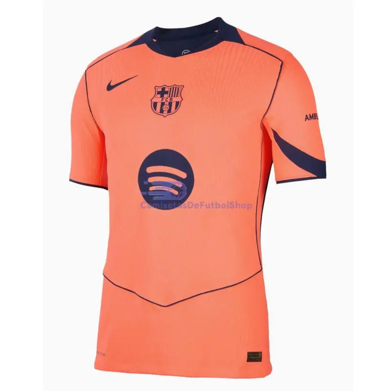 Camiseta Barcelona 2025/2026 3ª Equipación Naranja