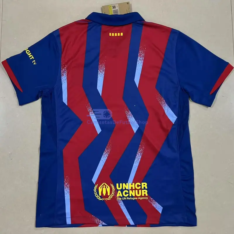 Camiseta Barcelona 2025/2026 4ª Equipación Azul/Rojo
