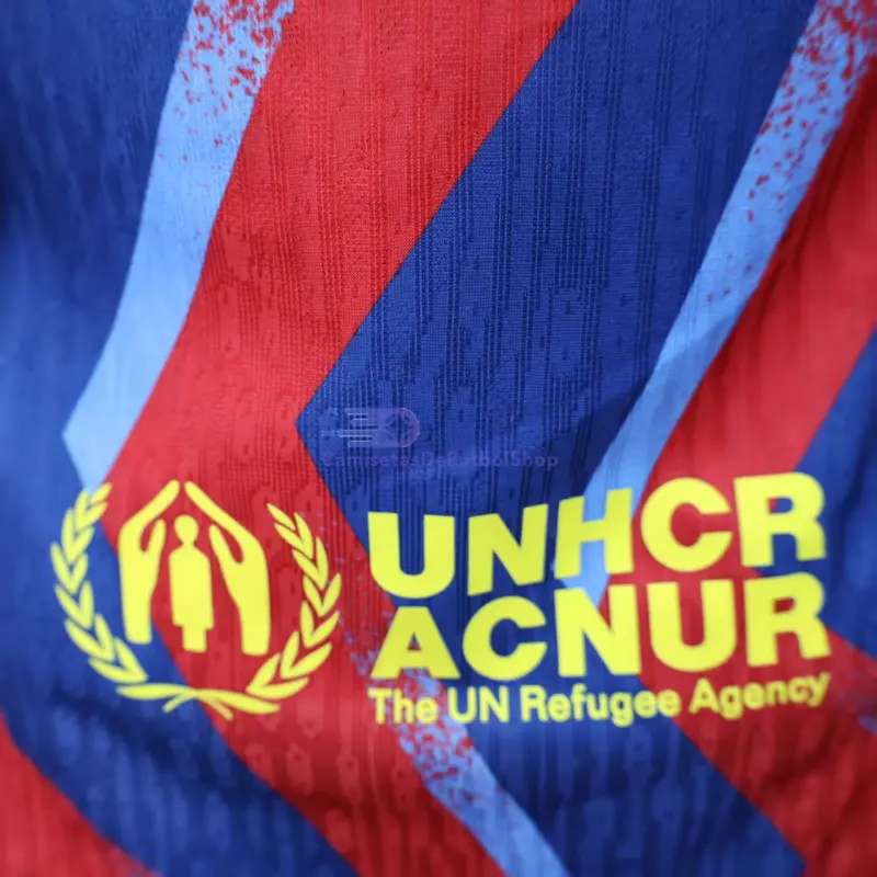 Camiseta Barcelona 2025/2026 4ª Equipación Azul/Rojo (EDICIÓN JUGADOR)
