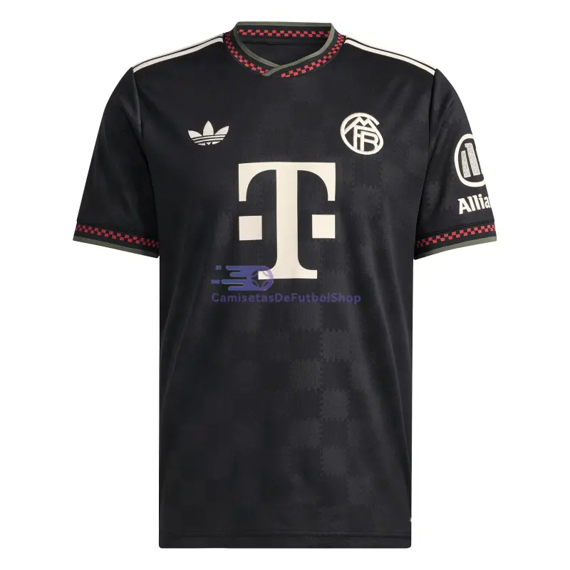 Camiseta Bayern Múnich 2025/2026 3ª Equipación Negro