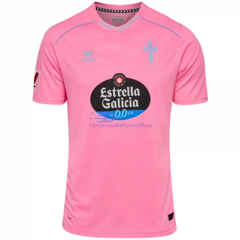 Camiseta Celta de Vigo 2025/2026 3ª Equipación Rosa con Parche La Liga