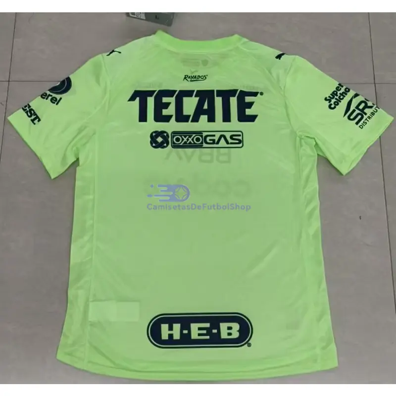 Camiseta de Portero Monterrey 2025/2026 Verde (EDICIÓN JUGADOR)