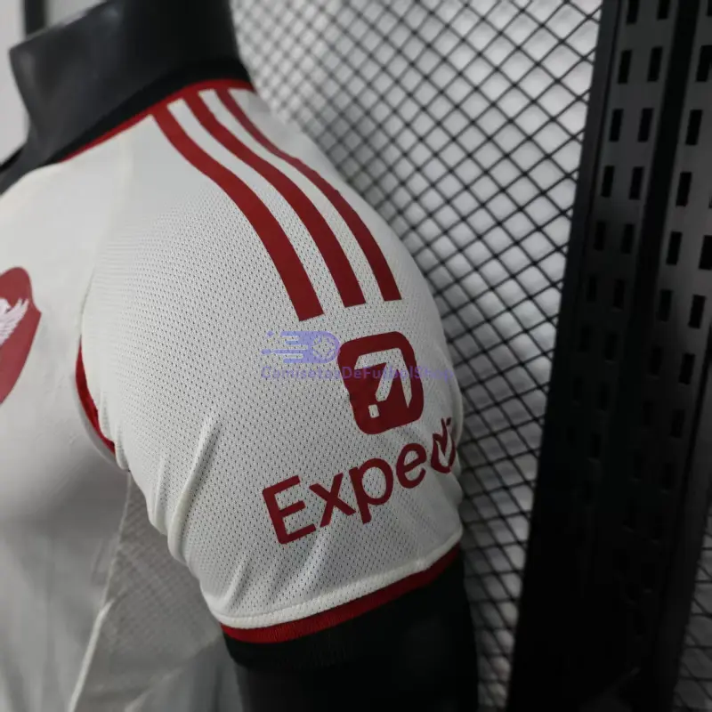 Camiseta Liverpool 2025/2026 2ª Equipación Blanco (EDICIÓN JUGADOR)