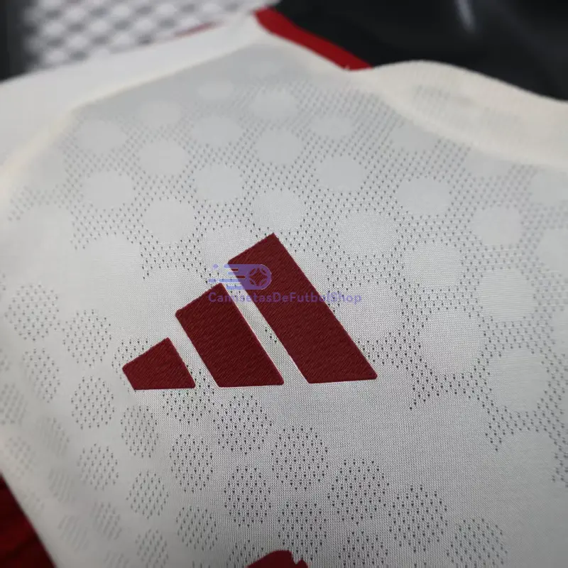 Camiseta Liverpool 2025/2026 2ª Equipación ML Blanco (EDICIÓN JUGADOR)