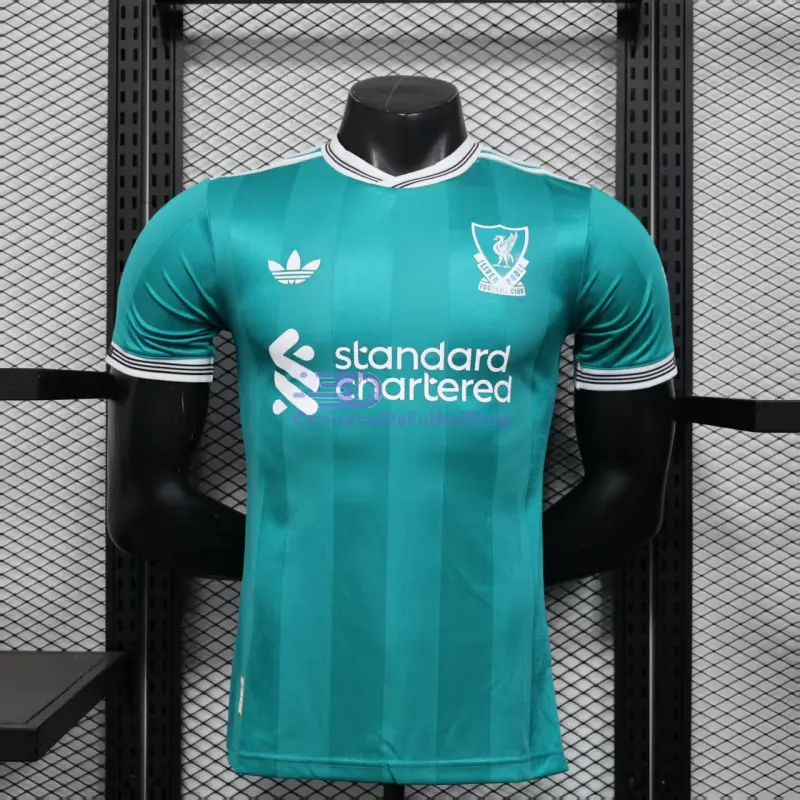 Camiseta Liverpool 2025/2026 3ª Equipación Verde (EDICIÓN JUGADOR)