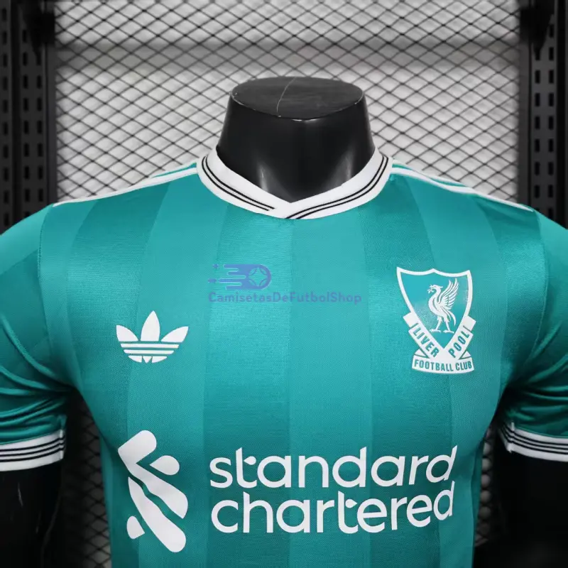 Camiseta Liverpool 2025/2026 3ª Equipación Verde (EDICIÓN JUGADOR)