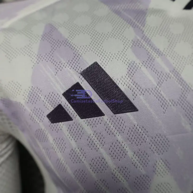 Camiseta Manchester United 2025/2026 2ª Equipación ML Blanco (EDICIÓN JUGADOR)