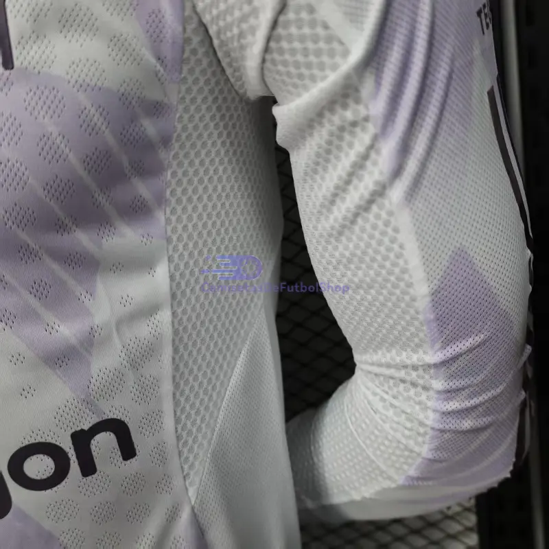 Camiseta Manchester United 2025/2026 2ª Equipación ML Blanco (EDICIÓN JUGADOR)