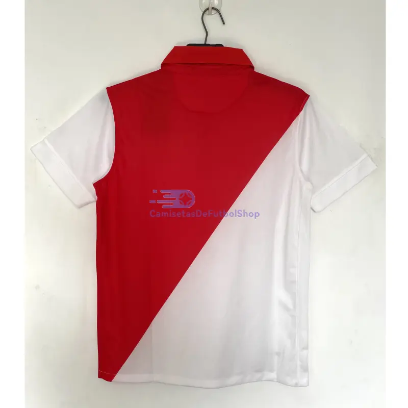 Camiseta Monaco 2014/15 1ª Equipación Retro Rojo/Blanco