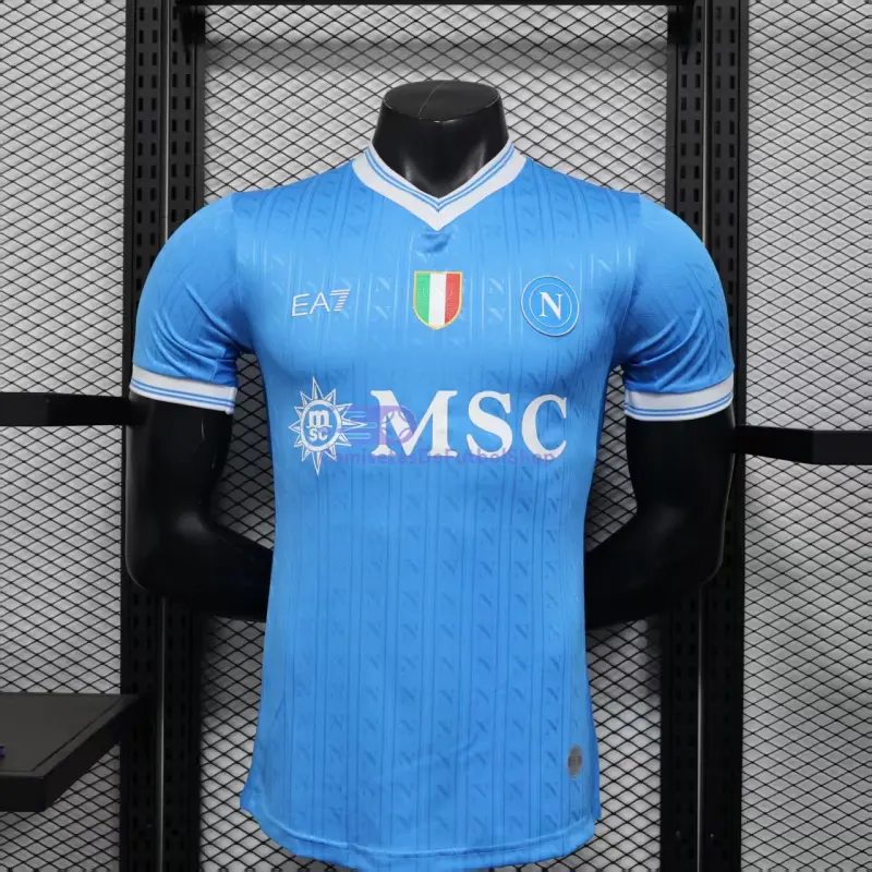 Camiseta Napoli 2025/2026 1ª Equipación Azul (EDICIÓN JUGADOR)
