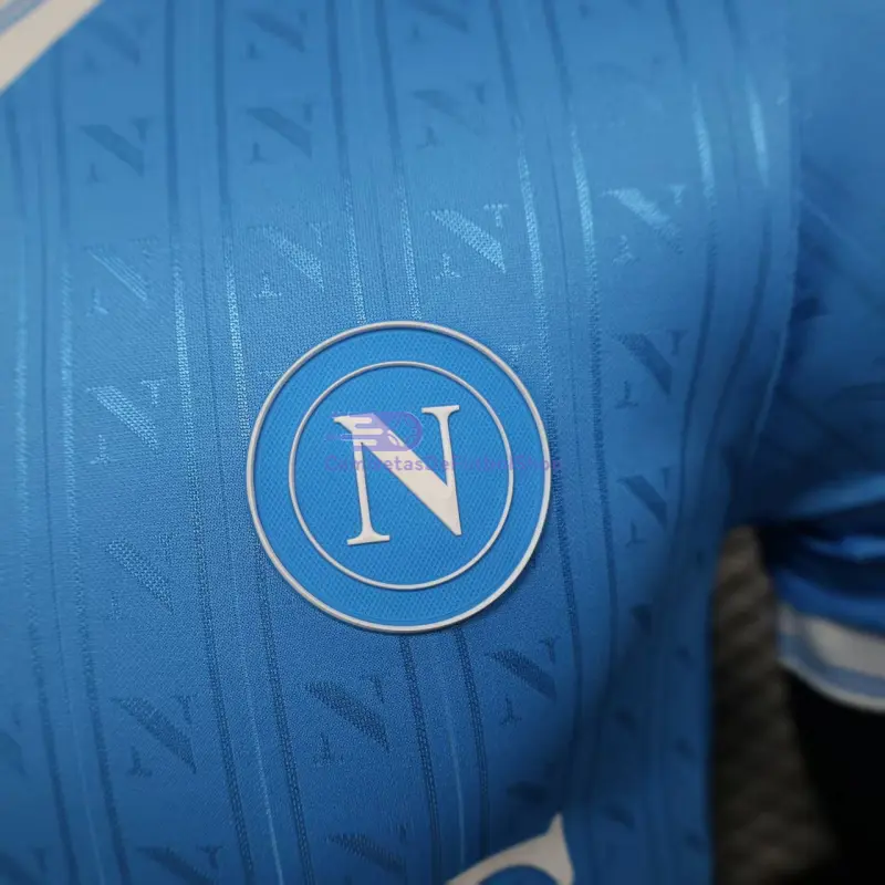 Camiseta Napoli 2025/2026 1ª Equipación Azul (EDICIÓN JUGADOR)