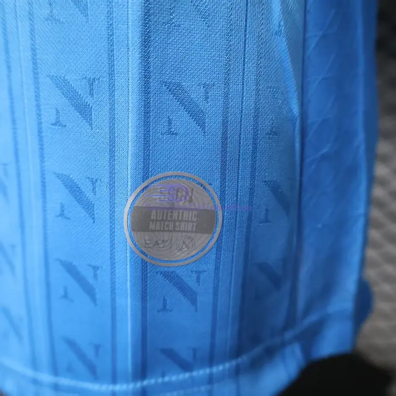 Camiseta Napoli 2025/2026 1ª Equipación Azul (EDICIÓN JUGADOR)