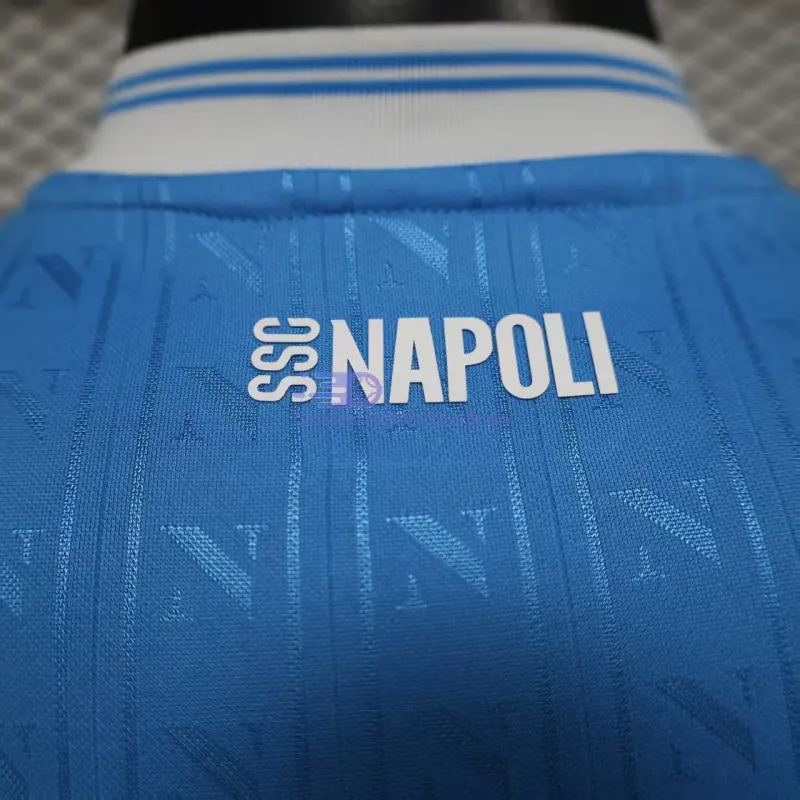 Camiseta Napoli 2025/2026 1ª Equipación Azul (EDICIÓN JUGADOR)