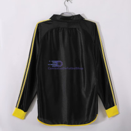 Camiseta Real Madrid 1999/01 2ª Equipación Retro ML Negro