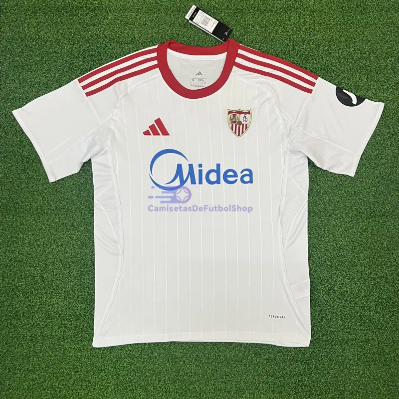 Camiseta Sevilla FC 2025/2026 1ª Equipación Blanco