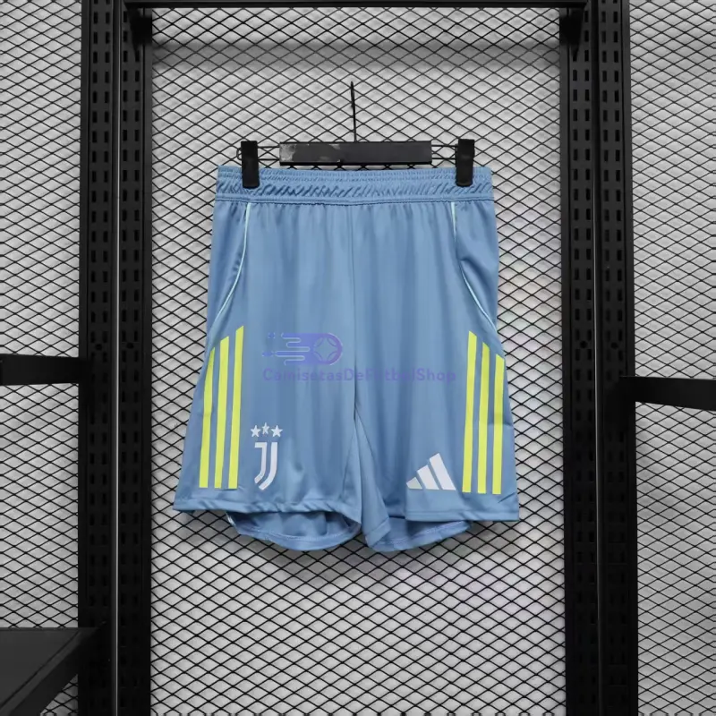 Pantalón Corto Juventus 2025/2026 2ª Equipación Turquesa (EDICIÓN JUGADOR)