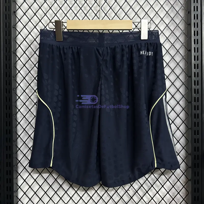 Pantalón Corto Real Madrid 2025/2026 2ª Equipación Azul Marino (EDICIÓN JUGADOR)