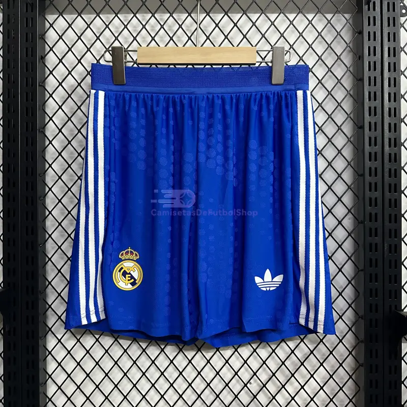 Pantalón Corto Real Madrid 2025/2026 3ª Equipación Azul (EDICIÓN JUGADOR)