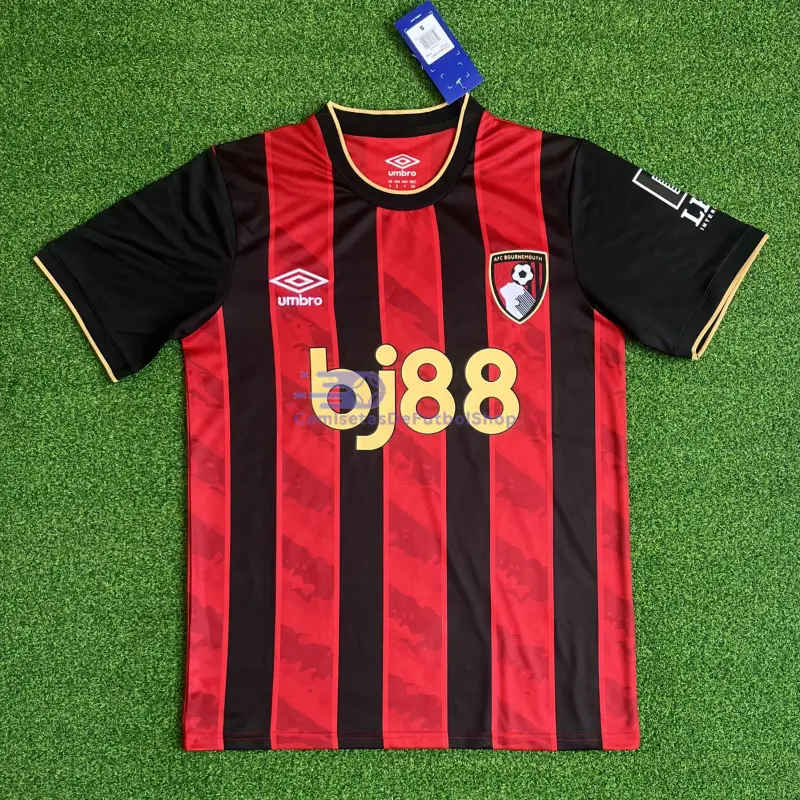 Camiseta AFC Bournemouth 2025/2026 1ª Equipación Rojo/Negro
