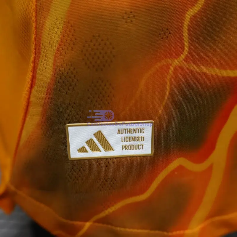 Camiseta AS Roma 2025/2026 2ª Equipación Naranja (EDICIÓN JUGADOR)