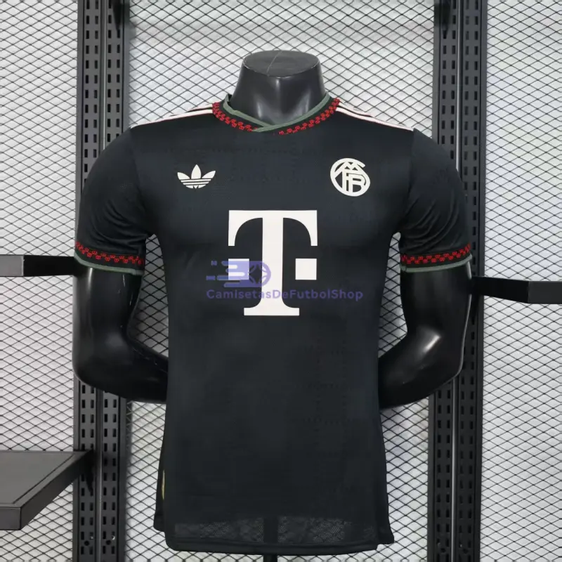 Camiseta Bayern Múnich 2025/2026 3ª Equipación Negro (EDICIÓN JUGADOR)