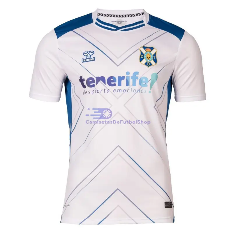Camiseta CD Tenerife 2025/2026 1ª Equipación Azul/Blanco
