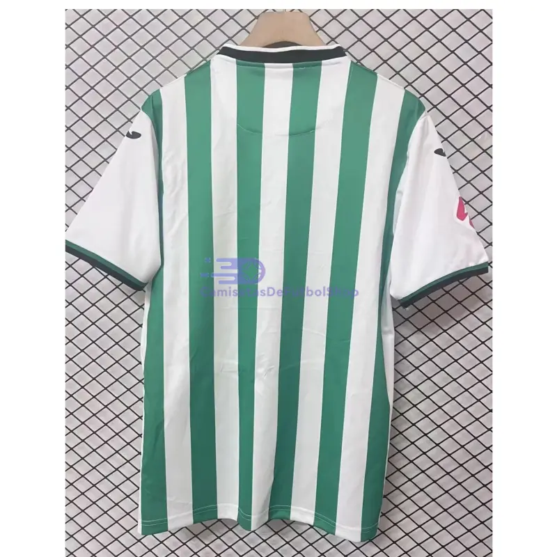 Camiseta Córdoba CF 2025/2026 1ª Equipación Verde/Blanco con Parche La Liga