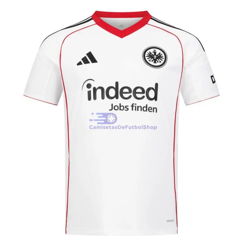 Camiseta Eintracht Fráncfort 2025/2026 2ª Equipación Blanco