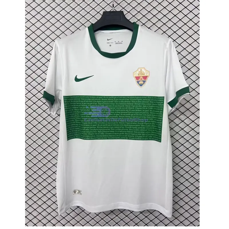 Camiseta Elche 2025/2026 1ª Equipación Blanco/Verde