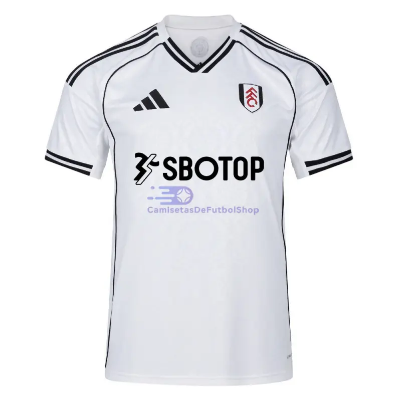 Camiseta Fulham F.C. 2025/2026 1ª Equipación Blanco